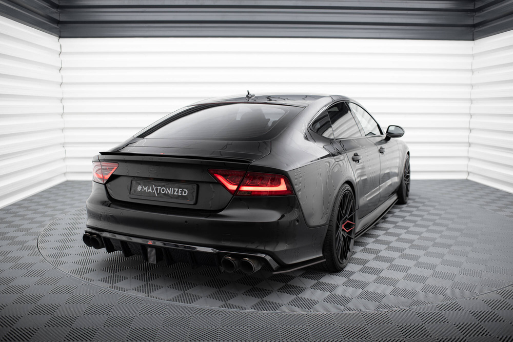 Street Pro Lame Du Pare Chocs Arriere Audi A7 S-Line C7