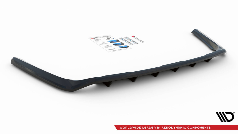 Arriere Splitter (avec une barre verticale) Toyota RAV4 Mk5