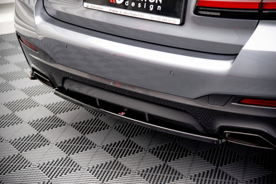Arriere Splitter BMW 5 M-Pack Sedan / Touring G30 / G31 Facelift