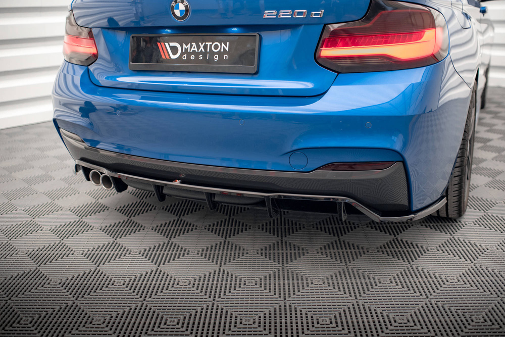 Arriere Splitter (avec une barre verticale) BMW 2 M-Pack F22