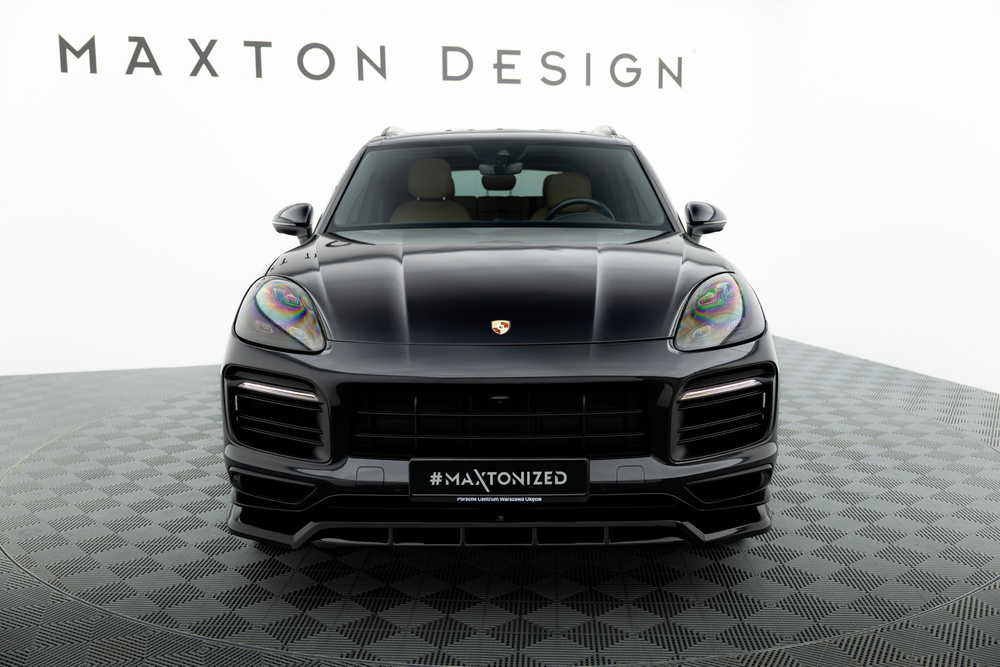 Lame Du Pare-Chocs Avant Porsche Cayenne Sport Design SUV / Coupe Mk3