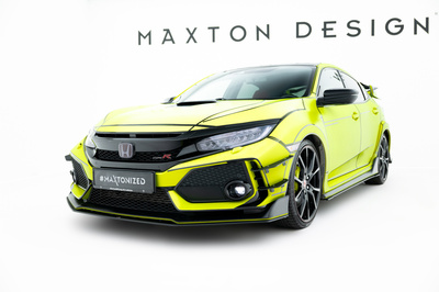 Street Pro Lame Du Pare-Chocs Avant V.2 Honda Civic Type-R Mk10 / Mk10 Facelift