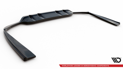 Arriere Splitter (avec une barre verticale) Mercedes-Benz C AMG-Line W205 Facelift