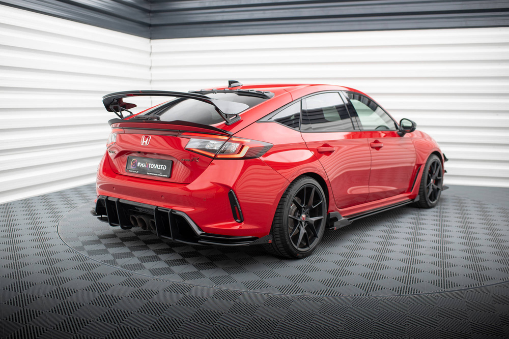 Street Pro Lame Du Pare Chocs Arriere + Flaps Honda Civic Type-R Mk 11