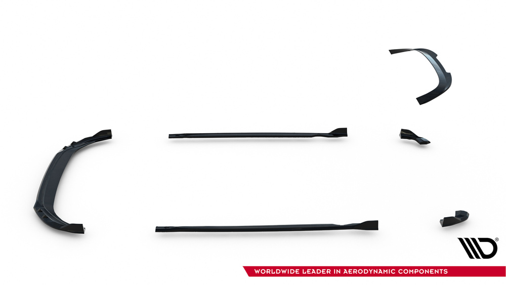 Ensemble Diffuseur V.1 Volkswagen Golf R Hatchback Mk8 Facelift