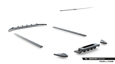 Ensemble Diffuseur Volkswagen T-Roc R Mk1