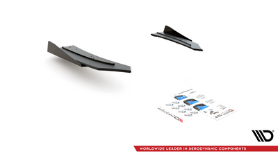 Street Pro Lame Du Pare Chocs Arriere + Flaps Mercedes-AMG C43 Coupe C205