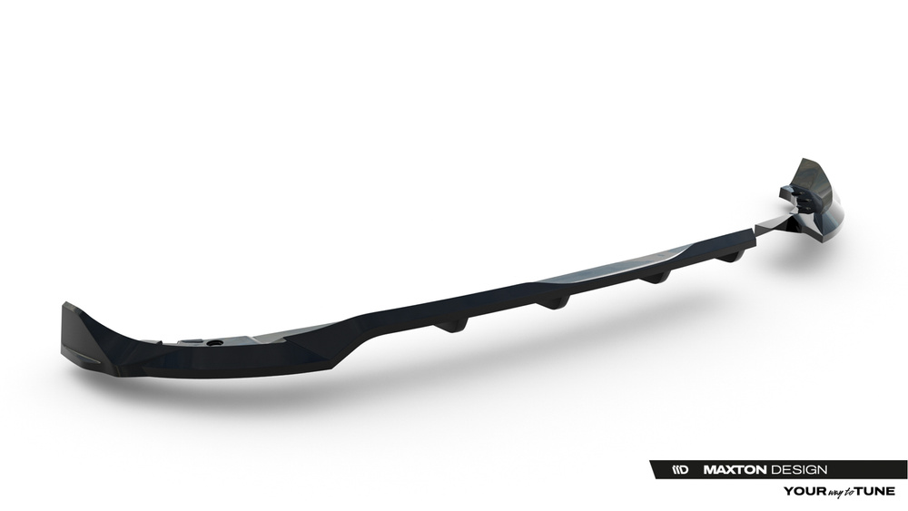 Arriere Splitter (avec une barre verticale) Opel Corsa F Facelift (Mk6 Facelift)