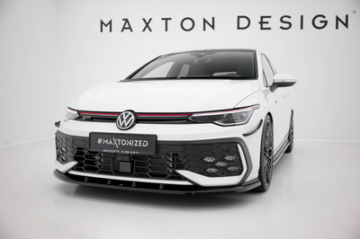 Lame Du Pare-Chocs Avant V.5 Volkswagen Golf GTI / GTE / R-Line Mk8 Facelift