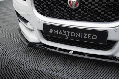 Lame Du Pare-Chocs Avant V.2 Jaguar XE R-Sport X760