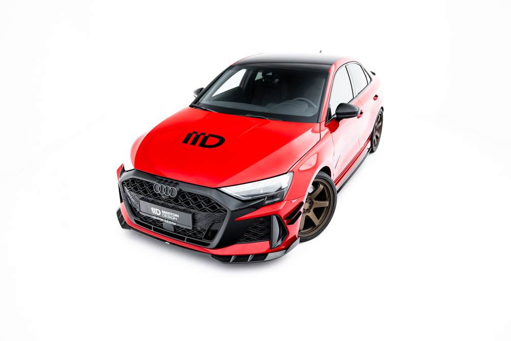 Fibre de Carbone Lame Du Pare-Chocs Avant Audi RS3 Sedan 8Y Facelift