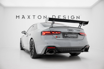 Carbon Spoiler With External Brackets Uprights V.1 Audi A5 / A5 S-Line / S5 / RS5 Coupe F5 / F5 Facelift