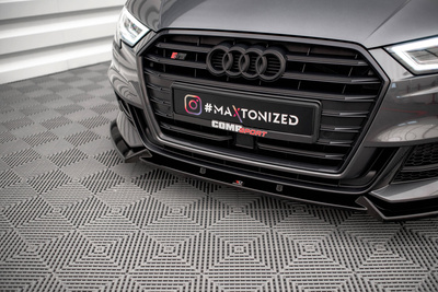 Lame Du Pare-Chocs Avant V.1 Audi S3 / A3 S-Line Sportback 8V Facelift