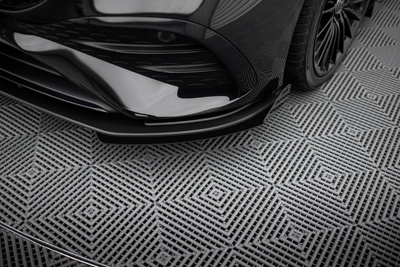 Street Pro Lame Du Pare-Chocs Avant  + Flaps Mercedes-AMG A35 W177 Facelift