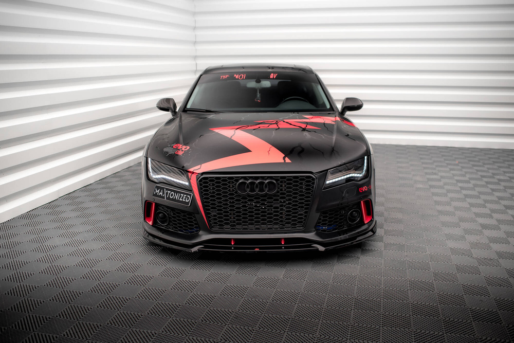 Lame Du Pare-Chocs Avant Audi A7 RS7 Look C7