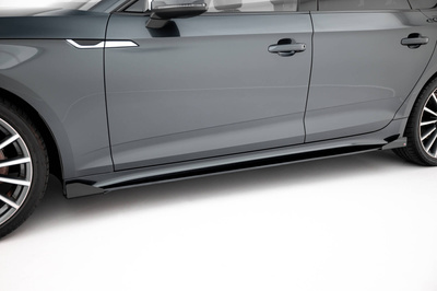 Street Pro Rajouts Des Bas De Caisse + Flaps Audi A5 Sportback F5 Facelift