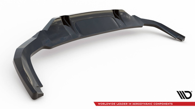 Arriere Splitter (avec une barre verticale) Audi SQ5 / Q5 S-Line Sportback Mk2 Facelift