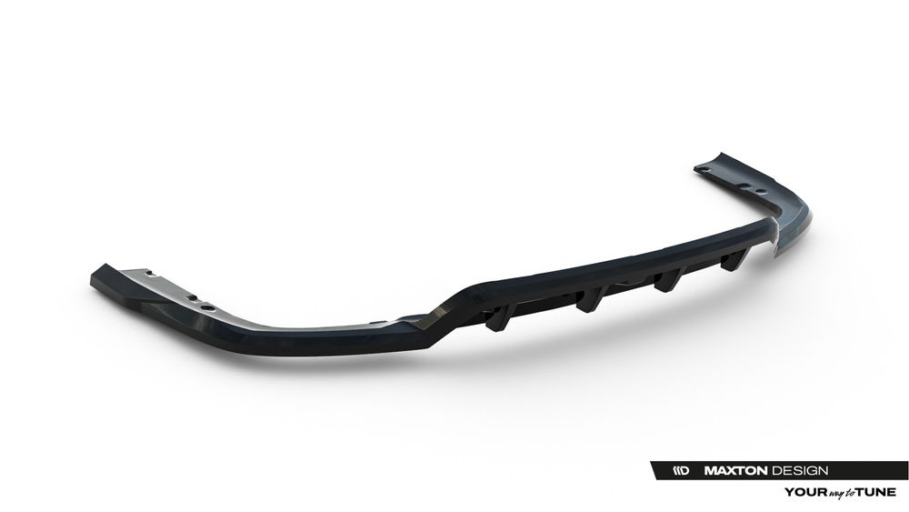Arriere Splitter (avec une barre verticale) V.1 BMW X6 M-Pack G06 Facelift