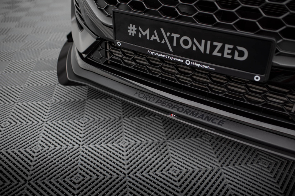 Street Pro Lame Du Pare-Chocs Avant  + Flaps Ford Fiesta ST Mk8 Facelift