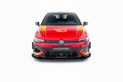 Street Pro Lame Du Pare-Chocs Avant + Flaps Volkswagen Golf GTI Clubsport Mk8 Facelift