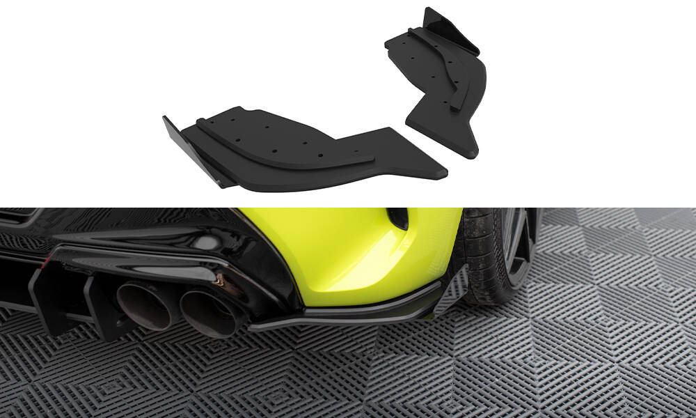 Street Pro Lame Du Pare Chocs Arriere V.2 + Flaps V.2 BMW 1 F40 M-Pack / M135i