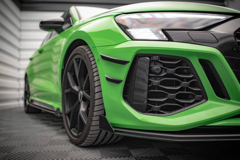 Ailes de pare-chocs avant (Canards) Audi RS3 8Y