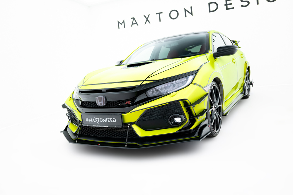Street Pro Lame Du Pare-Chocs Avant Honda Civic Type-R Mk10 / Mk10 Facelift