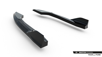 Lames De Pare-Chocs Arrière Latérales V.1 Volkswagen Golf R Variant Mk8 / Mk8 Facelift