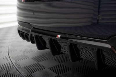 Diffuseur Arrière Complet V.2 BMW 5 M-Pack F10 / F11 ((Version avec double échappement d'un côté)