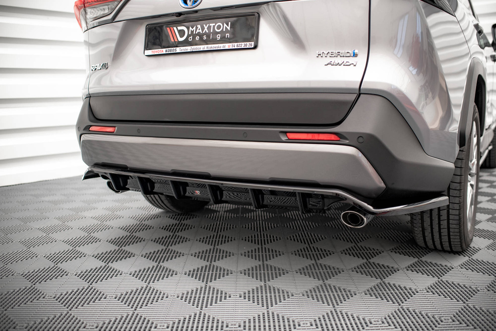 Arriere Splitter (avec une barre verticale) Toyota RAV4 Mk5