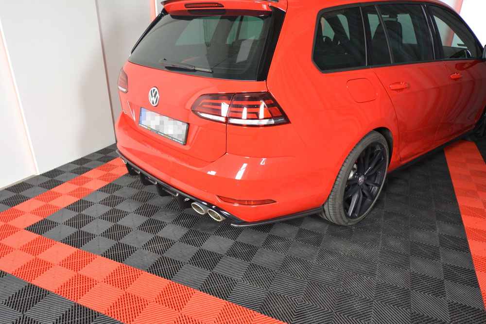 LAME DU PARE-CHOCS ARRIERE V.1 VW GOLF 7 R VARIANT FACELIFT