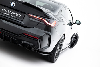 Lames De Pare-Chocs Arrière Latérales V.7 BMW 4 M-Pack G22 / G23 / G22 Facelift / G23 Facelift