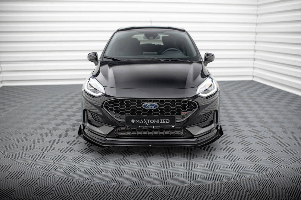 Street Pro Lame Du Pare-Chocs Avant  + Flaps Ford Fiesta ST Mk8 Facelift