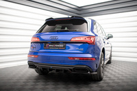 Arriere Splitter (avec une barre verticale) Audi Q5 S-Line SUV Mk2 Facelift