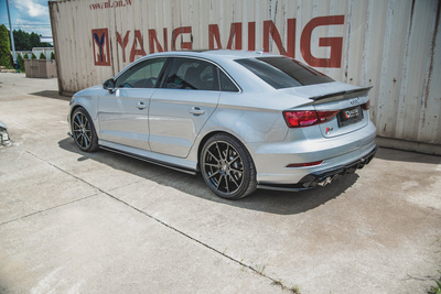 Rajouts Des Bas De Caisse V.2 Audi S3 / A3 S-Line Sedan 8V Facelift