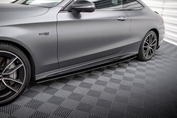 Street Pro Rajouts Des Bas De Caisse Mercedes-AMG C43 Coupe / Cabrio C205 Facelift / A205 Facelift