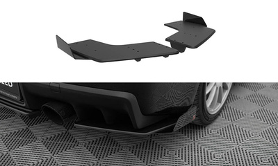 Street Pro Lame Du Pare Chocs Arriere + Flaps Mitsubishi Lancer EVO X