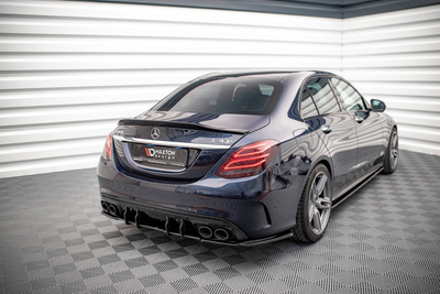 Lames De Pare-Chocs Arrière Latérales Mercedes-AMG C 43 Sedan  W205 Facelift