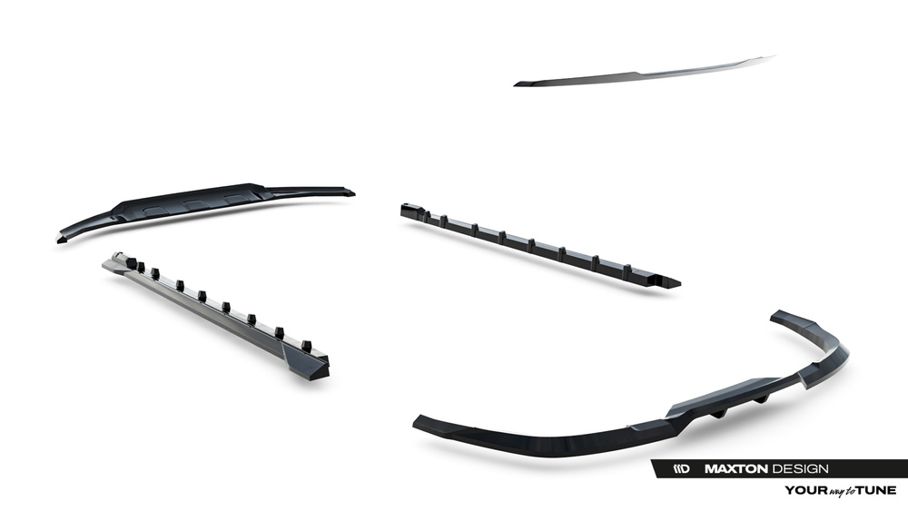 Ensemble Diffuseur Jaguar F-Pace R-Sport X761