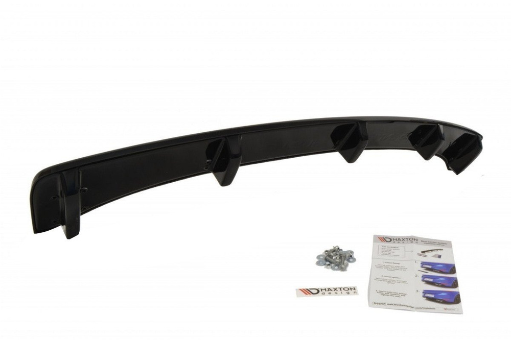 Arriere Splitter Audi A5 S-Line 8T Facelift (avec une barre verticale)