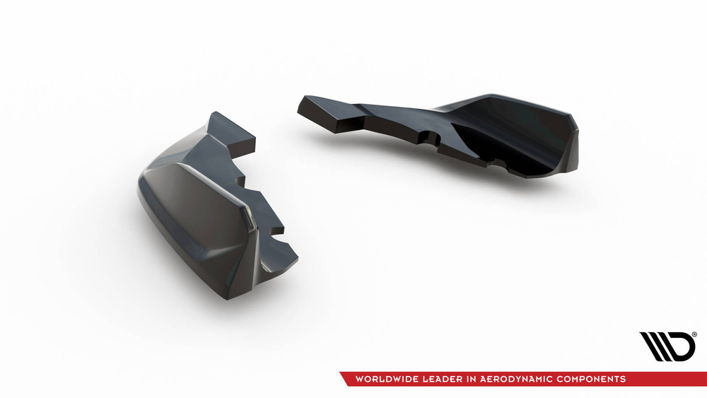 Lames De Pare-Chocs Arrière Latérales V.8 (Pour jupe arrière v.1) BMW 1 M-Pack /  M135i / 128ti F40