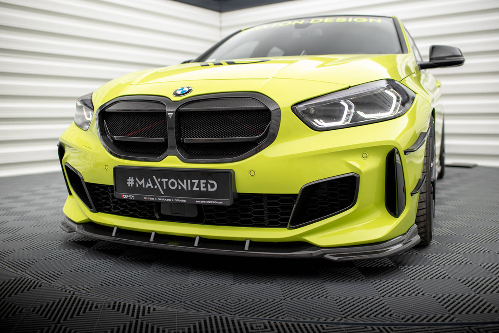 Fibre de Carbone Avant Grill BMW 1 M-Pack/ M135i / 128ti F40 