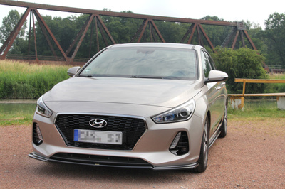 LAME DU PARE-CHOCS AVANT / SPLITTER V.1 HYUNDAI I30 MK3 HATCHBACK