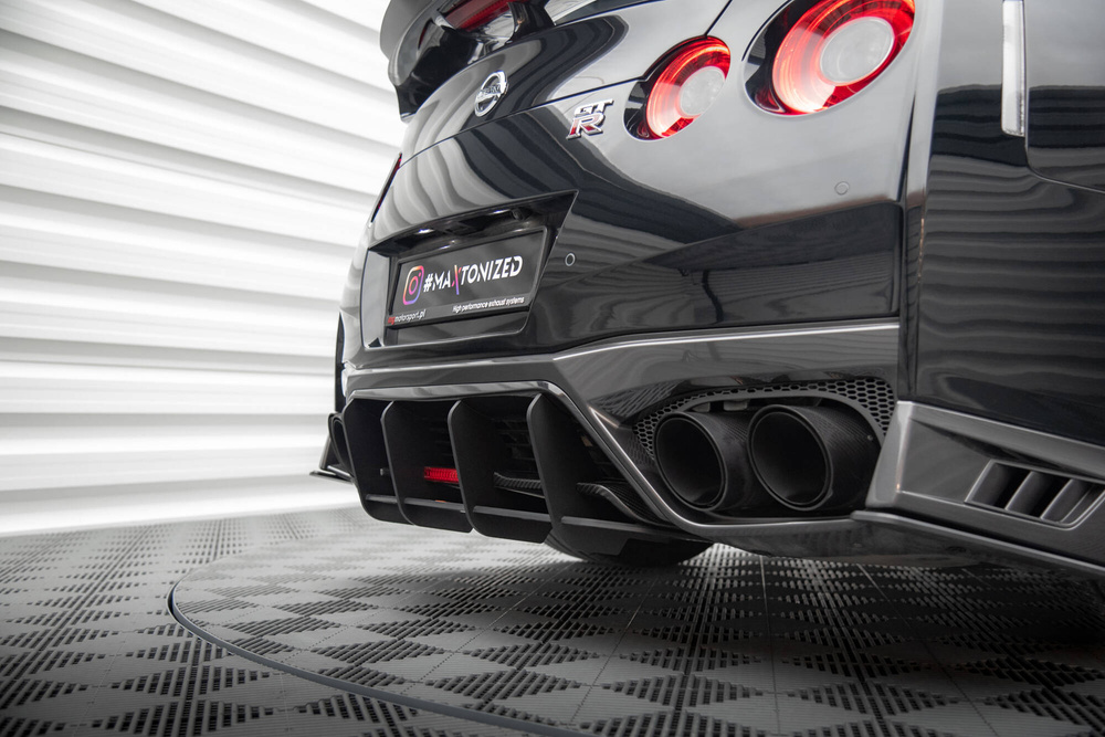 Street Pro Central Diffuseur Arriere Nissan GTR R35 Facelift