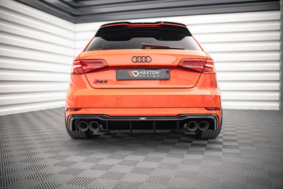 Rajout Du Pare-Chocs Arriere + échappement Milltek Sport Audi RS3 Sportback 8V Facelift