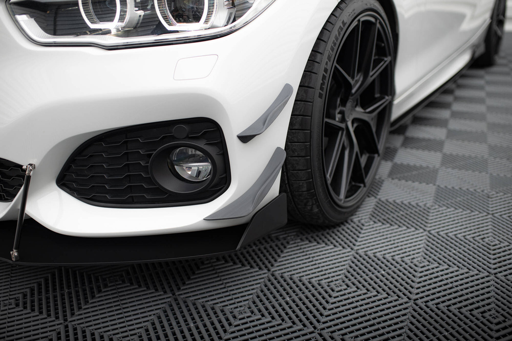 Ailes de pare-chocs avant (Canards) BMW 1 M-Pack / M140i F20 Facelift