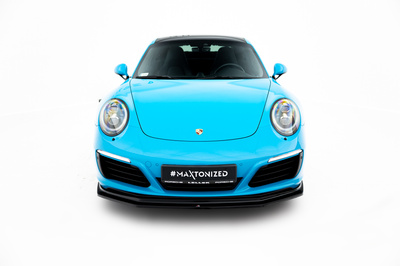 Lame Du Pare-Chocs Avant V.2 Porsche 911 Carrera 991 Facelift