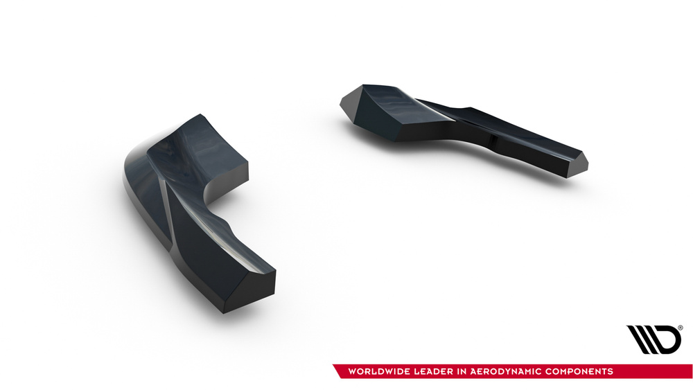 Lames De Pare-Chocs Arrière Latérales V.8 Volkswagen Golf R Hatchback Mk8 / Mk8 Facelift