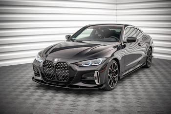 Street Pro Lame Du Pare-Chocs Avant + Flaps BMW 4 M-Pack / M440i G22 / G23 / G22 Facelift / G23 Facelift