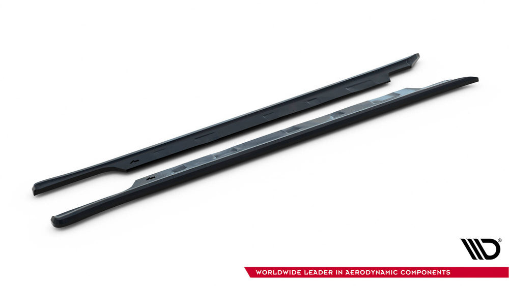 Rajouts Des Bas De Caisse V.1 Tesla Model S Plaid Mk1 Facelift
